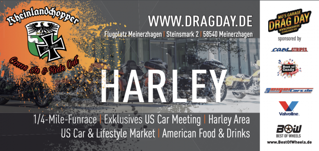 DRAG DAY Ticket Harley 2024